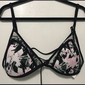 Abstract bikini top